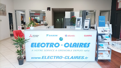 Electro-Claires : Climatisation | Chauffage | Electricien | Plombier (Grenoble & Alentours) Chauffagiste - Frigoriste à Grenoble