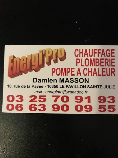 ENERGI ‘ PRO, Chauffagiste - Frigoriste au Pavillon-Sainte-Julie