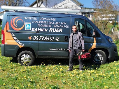 Damien Ruer : Chauffagiste - Plombier - Ramoneur, Chauffagiste - Frigoriste à Gérardmer