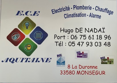 Hugo DE NADAI - ECE AQUITAINE qualipac qualibois qualibat, Chauffagiste - Frigoriste à Monségur